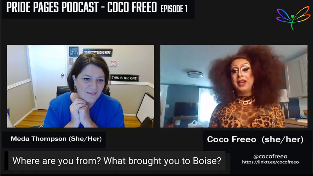 Boise Pride Pages Podcast - Coco Freeo - Episode 1
